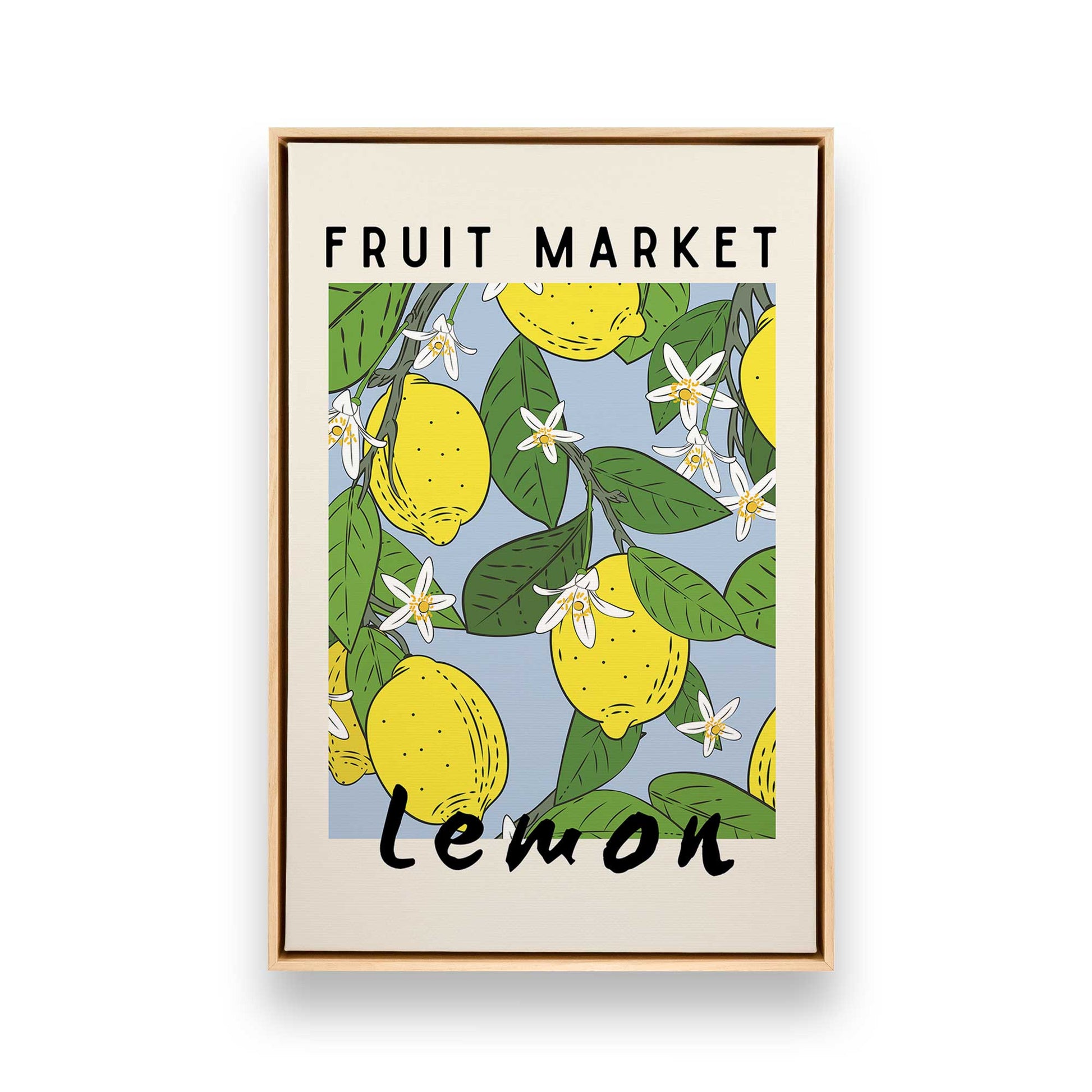 [Color:American Maple], Picture of art in a American Maple frame