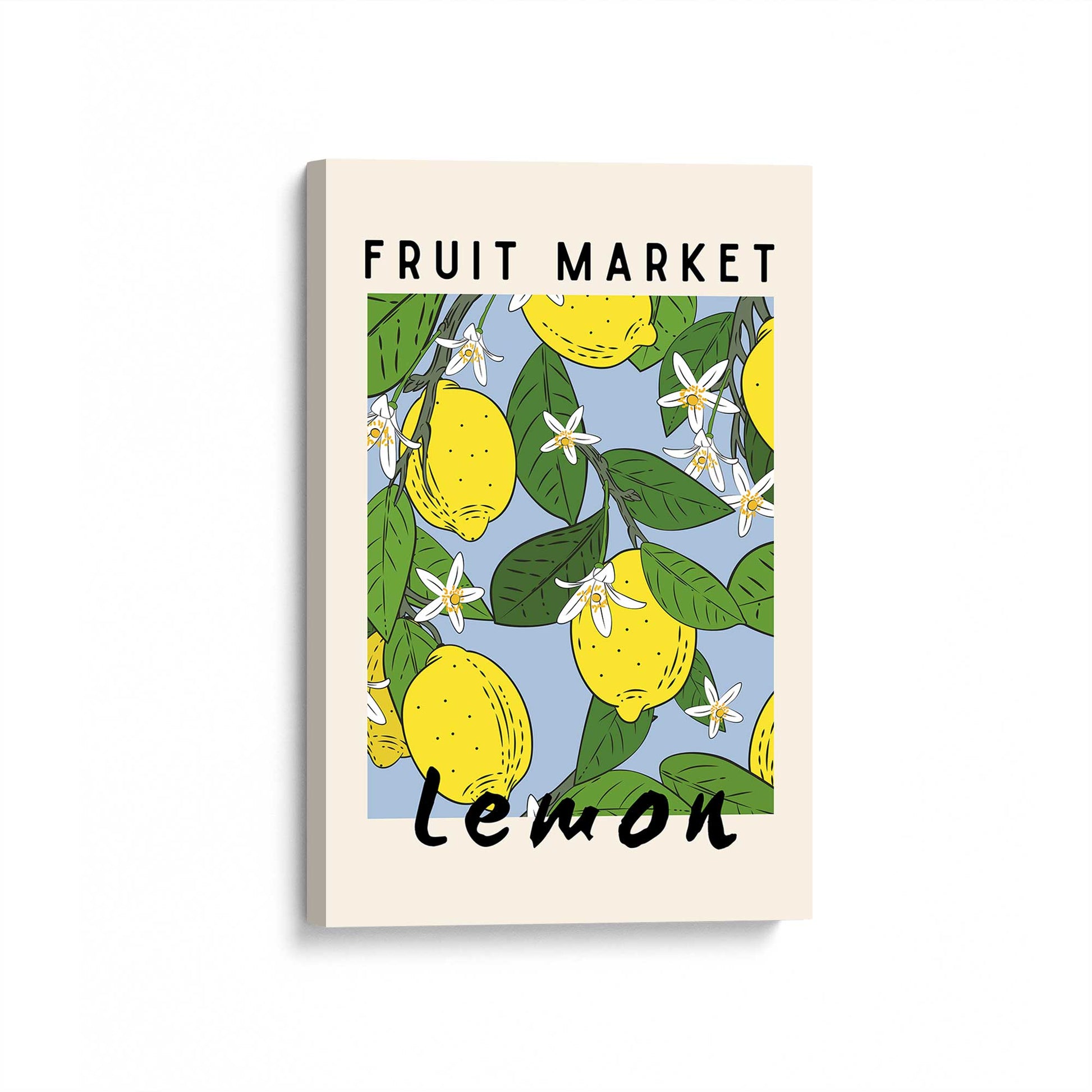 [Color:Stretched Canvas], Picture of art at an angle