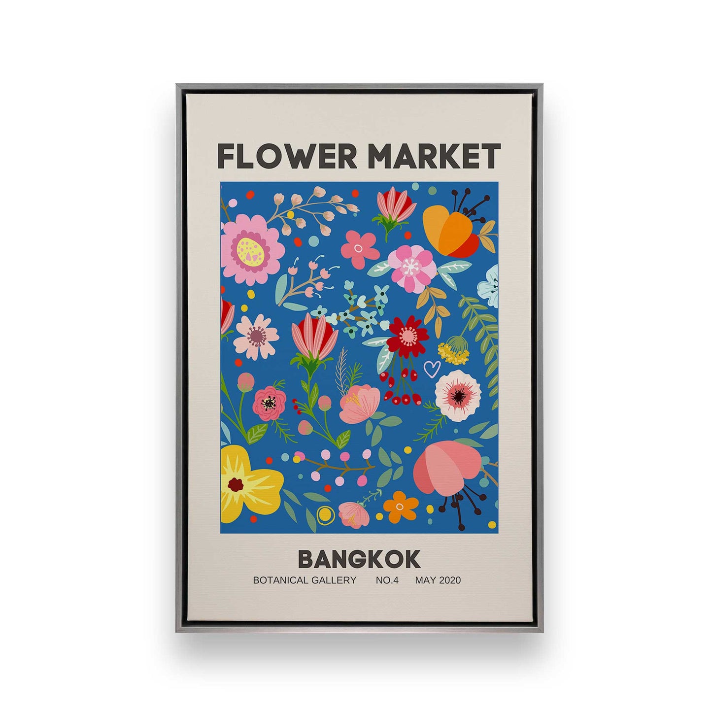 [Color:Polished Chrome], Picture of art in a Polished Chrome frame