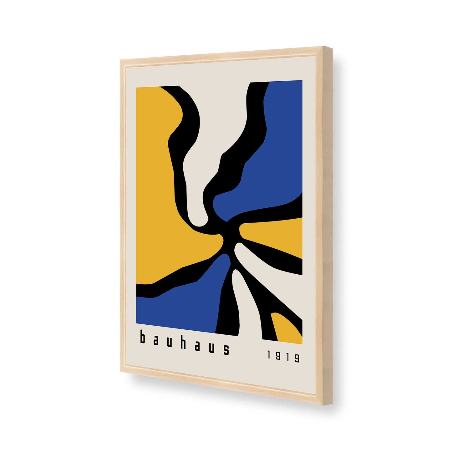 [Color:Raw Maple], Picture of art in a Raw Maple frame of the corner