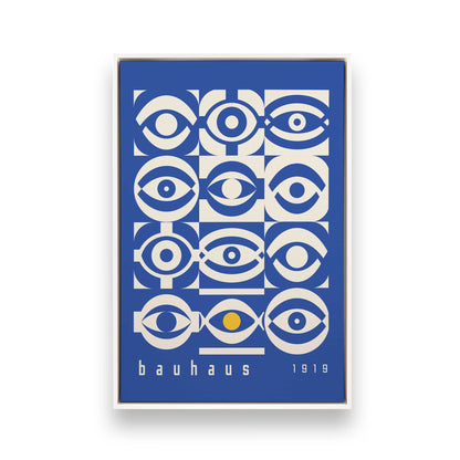 [Color:Opaque White], Picture of art in a White frame