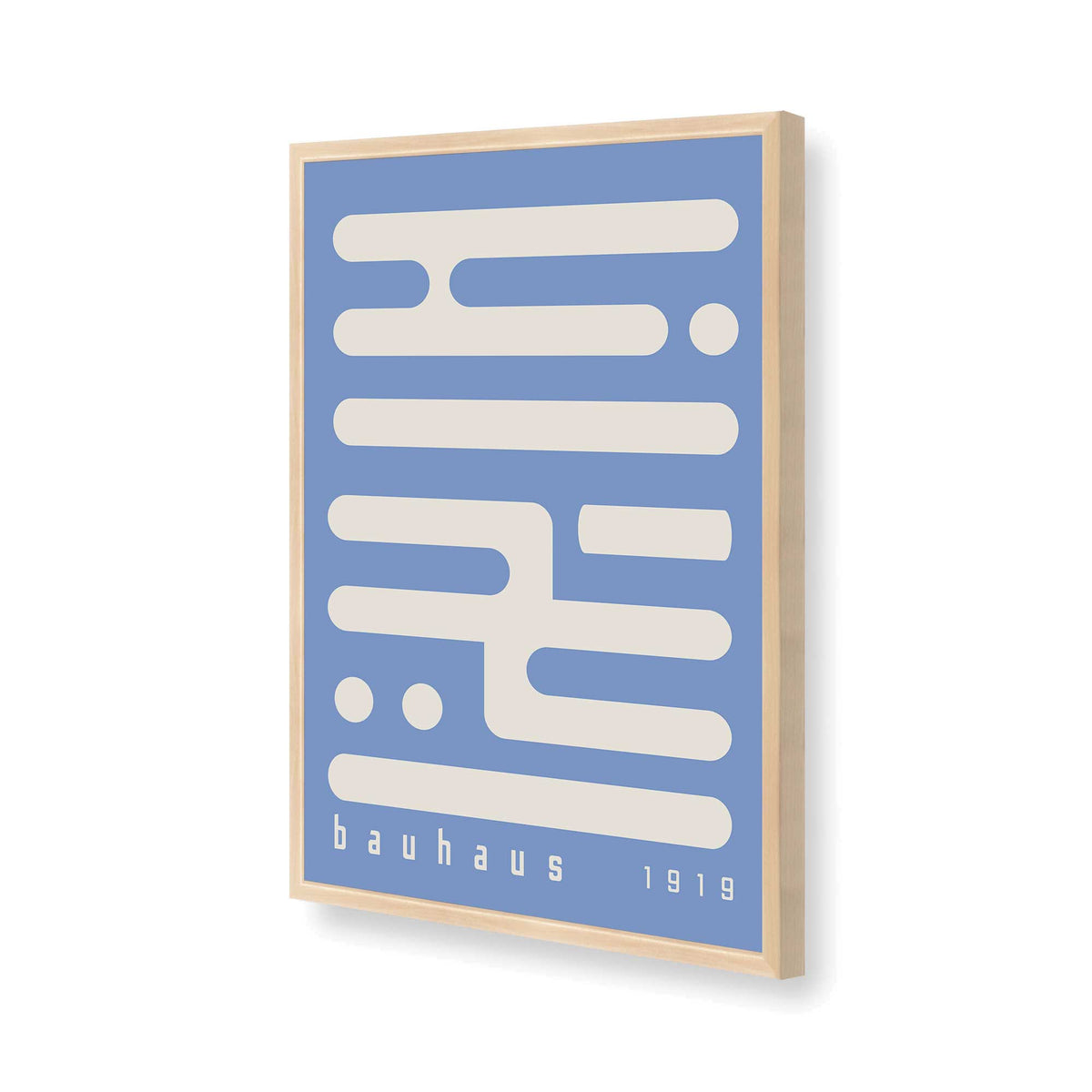 [Color:Raw Maple], Picture of art in a Raw Maple frame of the corner