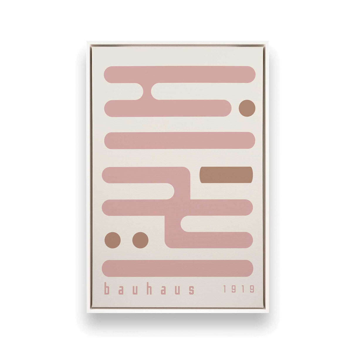 [Color:Opaque White], Picture of art in a White frame