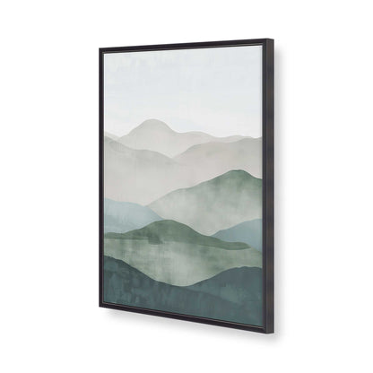 [Color:Weathered Zinc], Picture of art in a Weathered Zinc frame of the corner