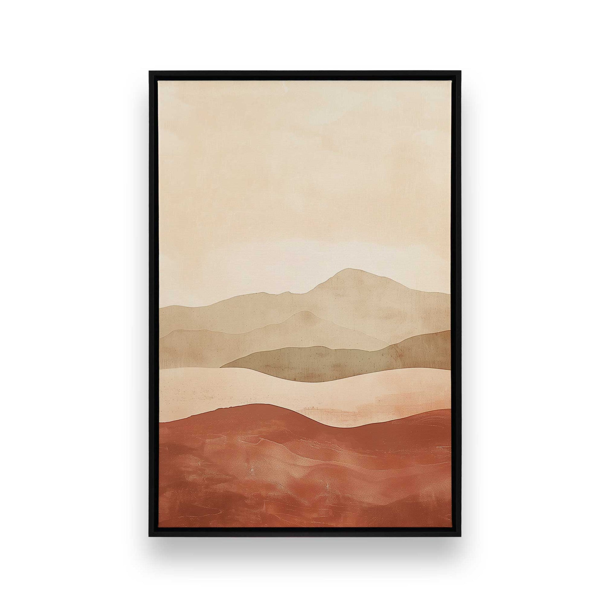 [Color:Satin Black], Picture of art in a Satin Black frame