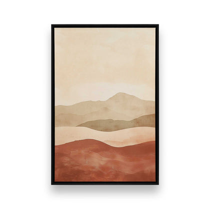 [Color:Satin Black], Picture of art in a Satin Black frame