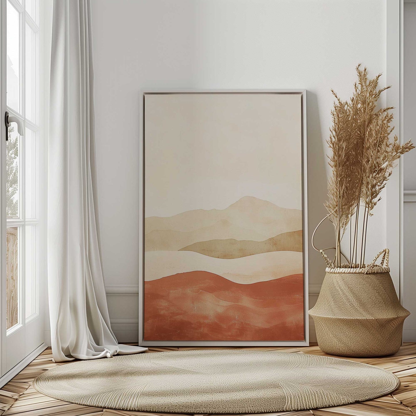 Picture of art in a room