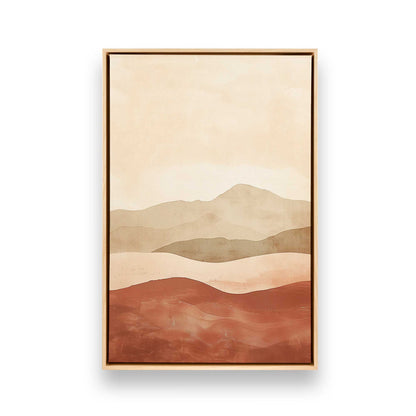 [Color:American Maple], Picture of art in a American Maple frame