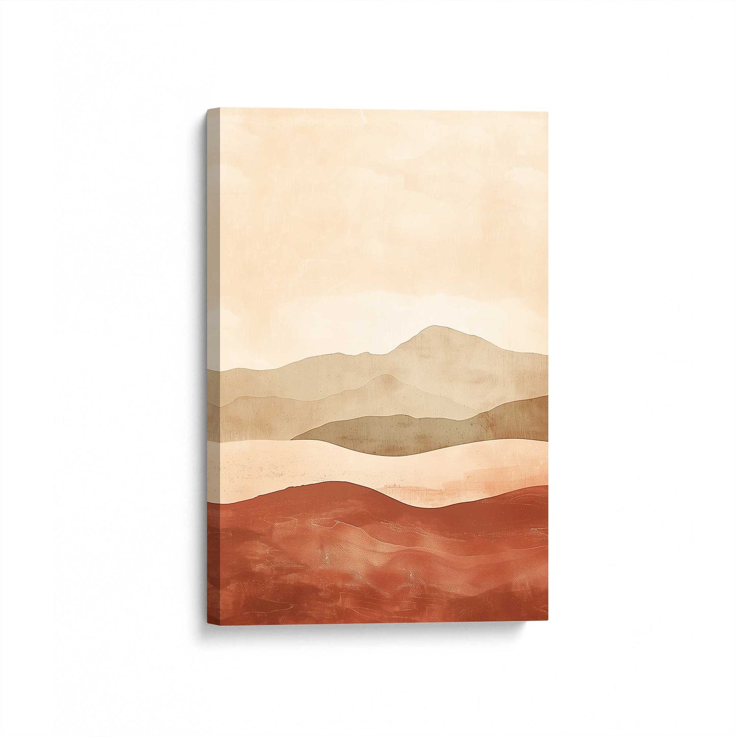 [Color:Stretched Canvas], Picture of art at an angle