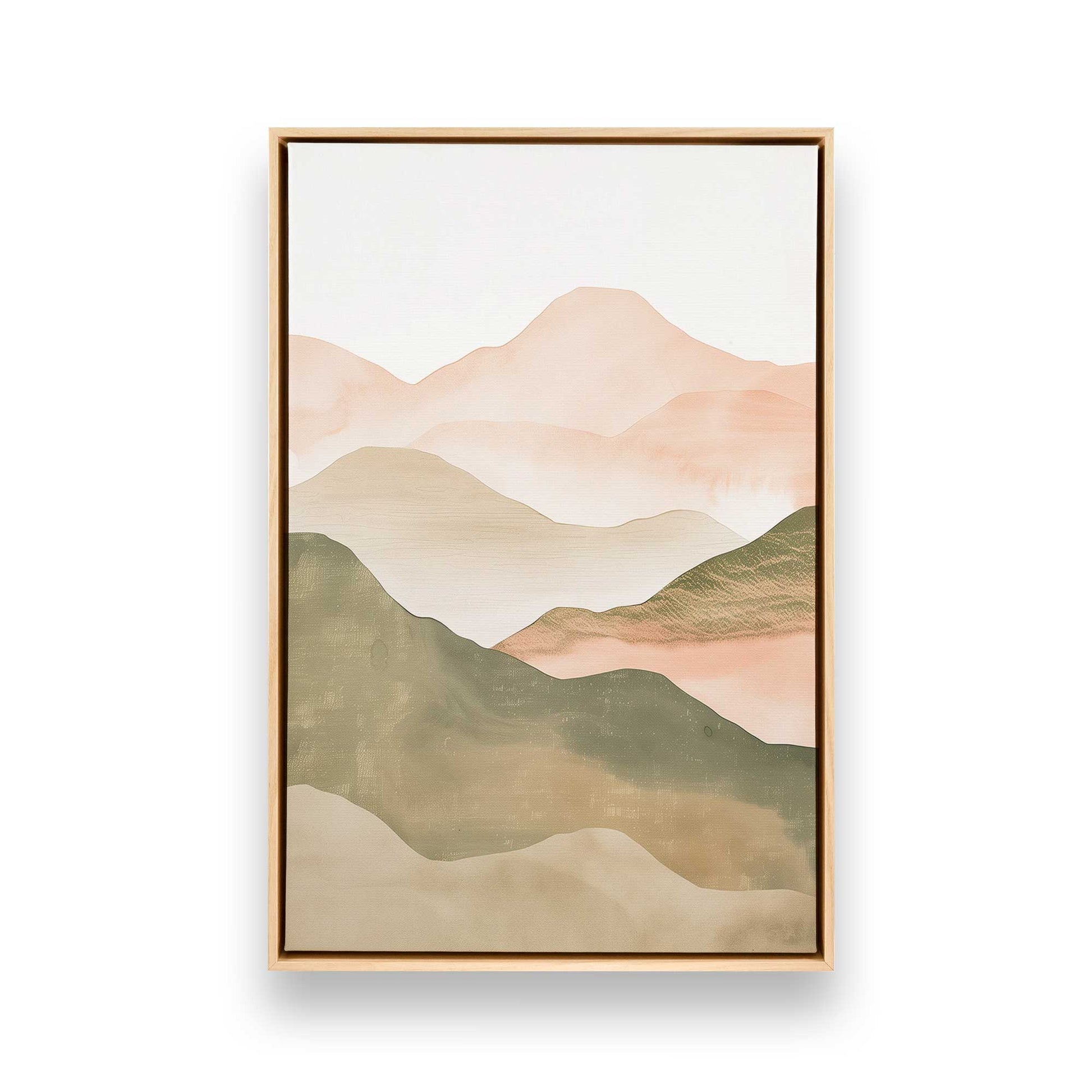 [Color:American Maple], Picture of art in a American Maple frame