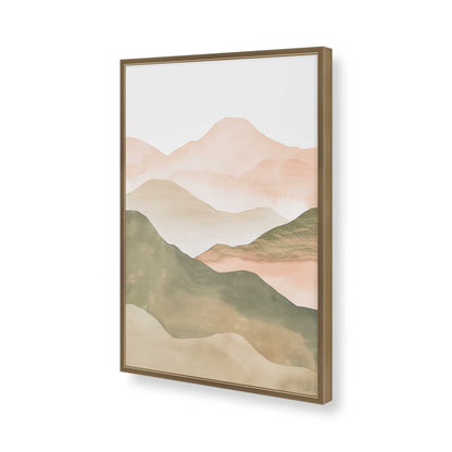 [Color:Brushed Gold], Picture of art in a Brushed Gold frame of the corner