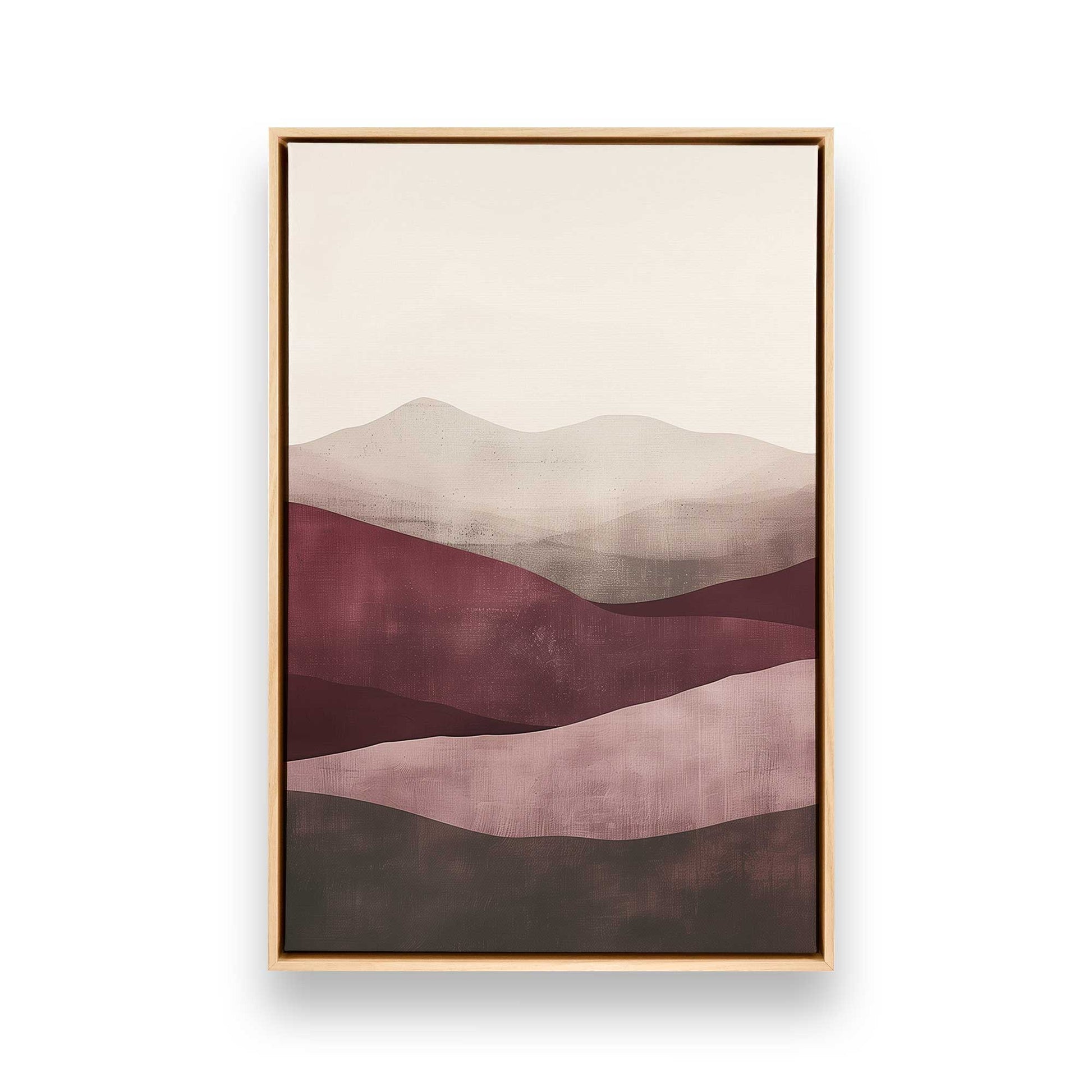 [Color:American Maple], Picture of art in a American Maple frame