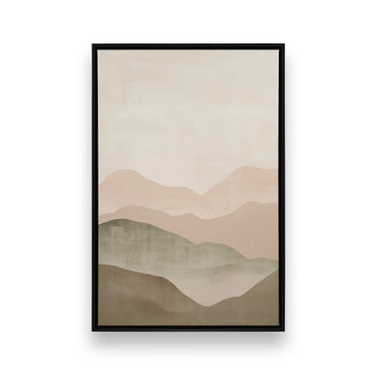 [Color:Satin Black], Picture of art in a Satin Black frame