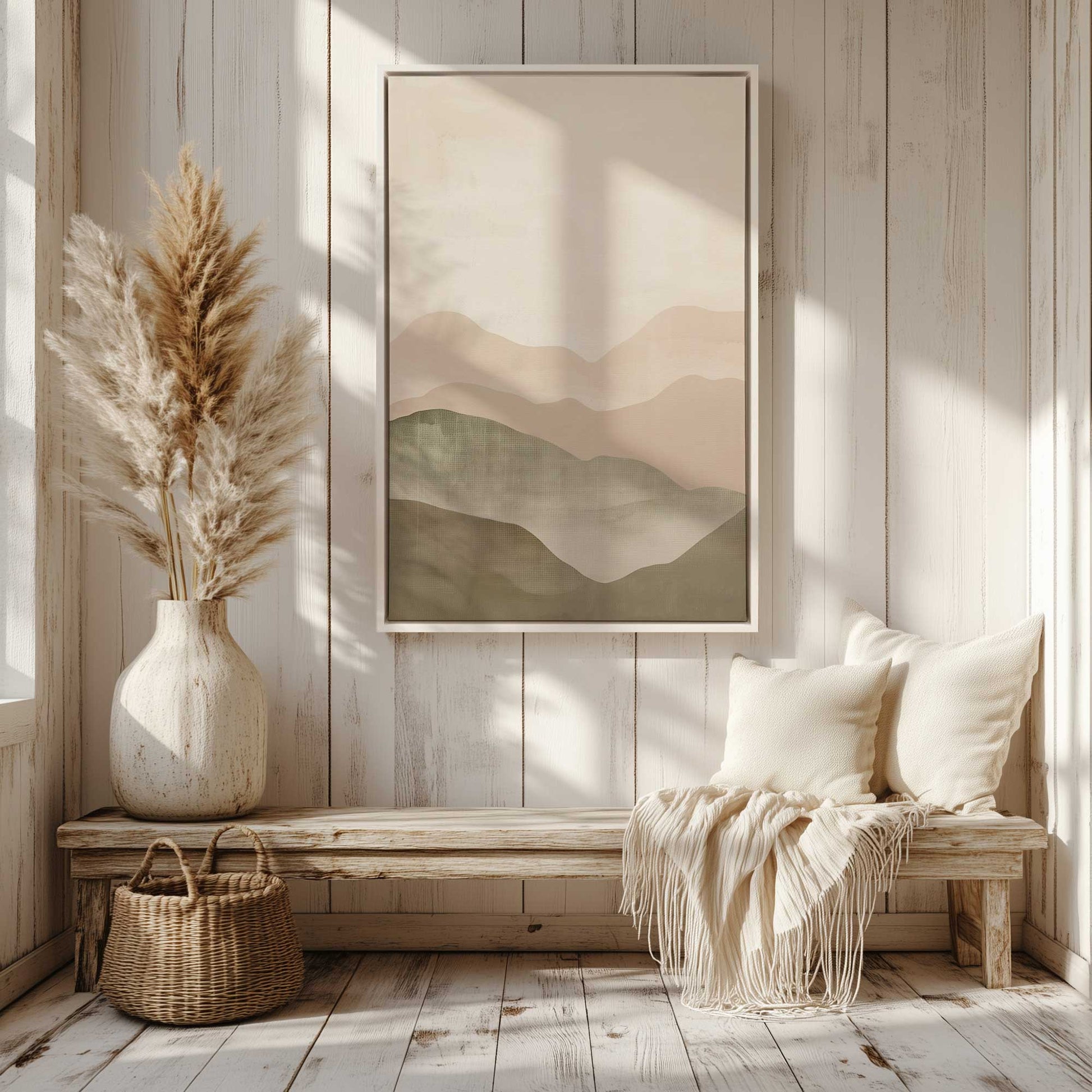 Picture of art in a room