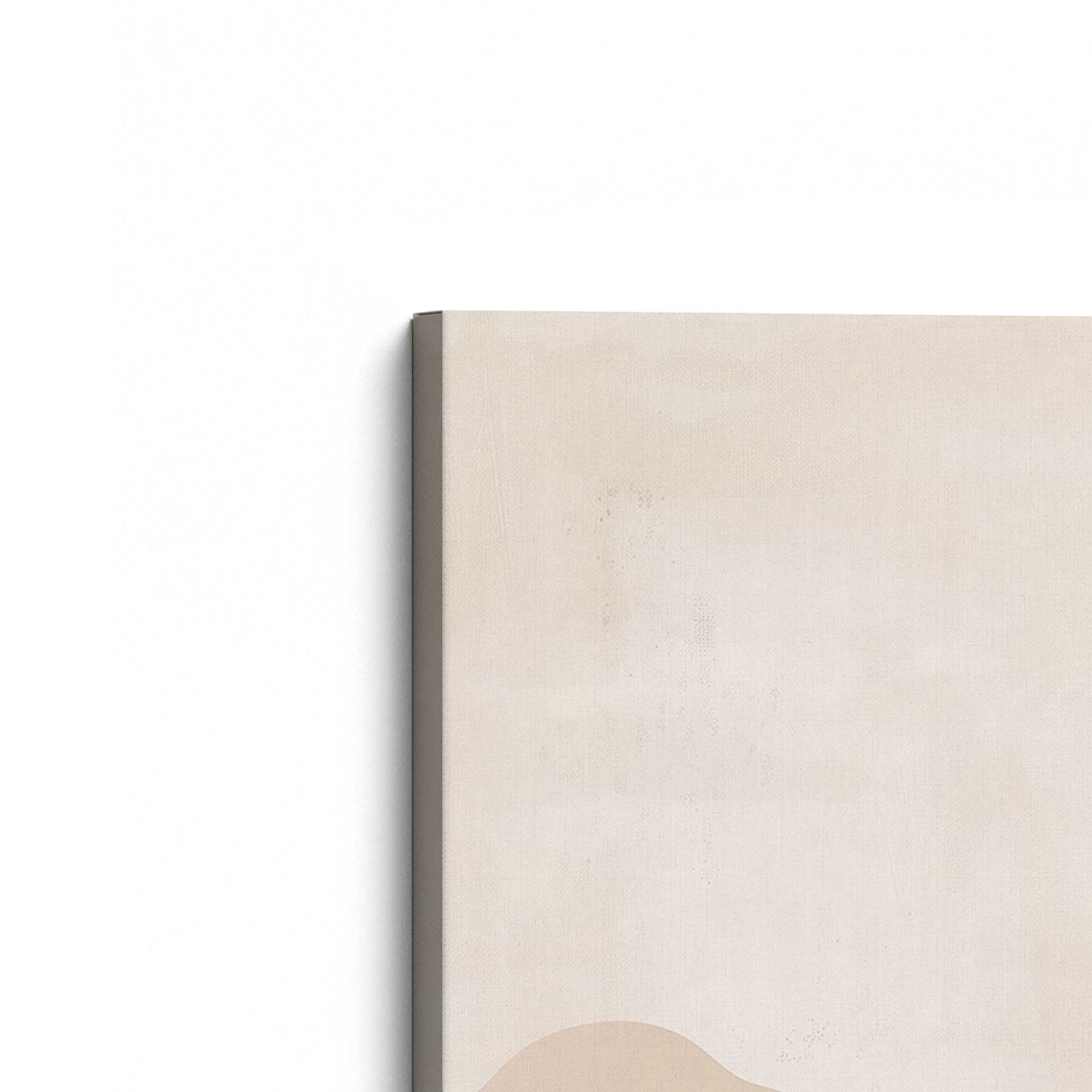 [Color:Stretched Canvas], Picture of the corner of the art