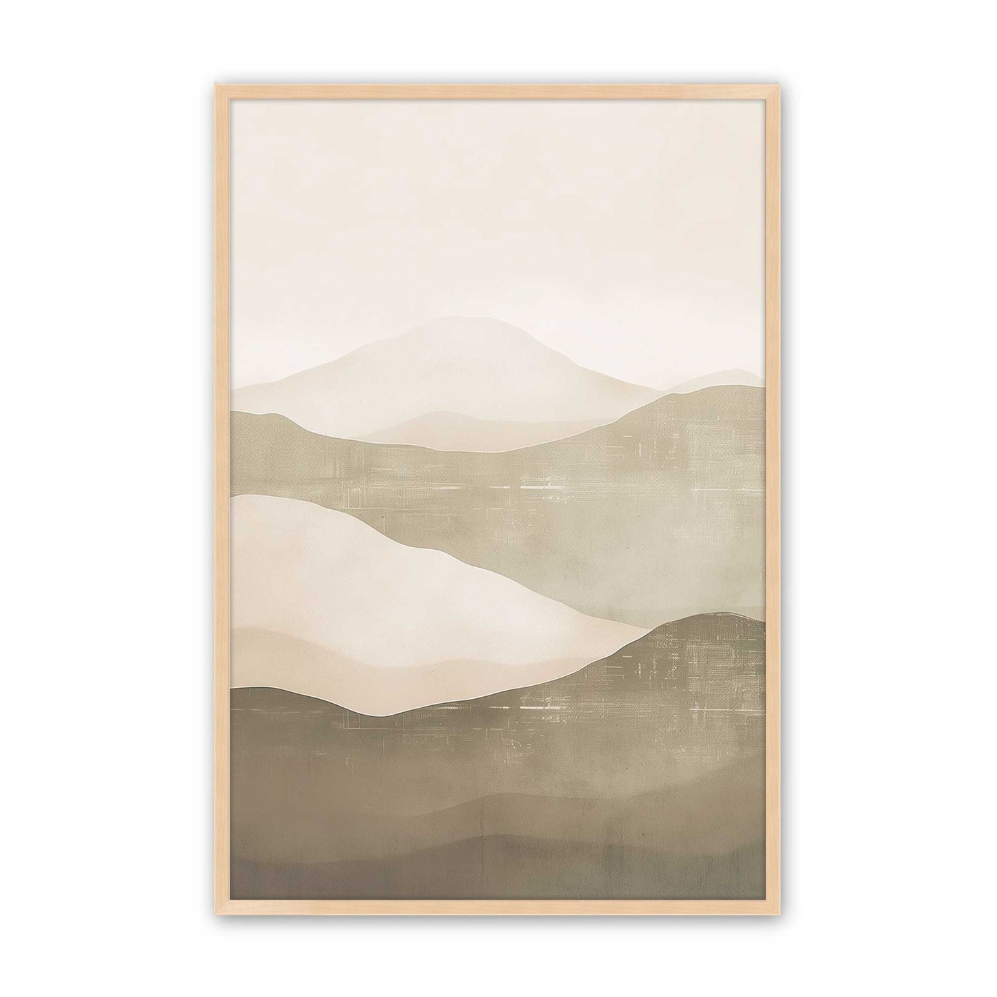 [Color:Raw Maple], Picture of art in a Raw Maple frame