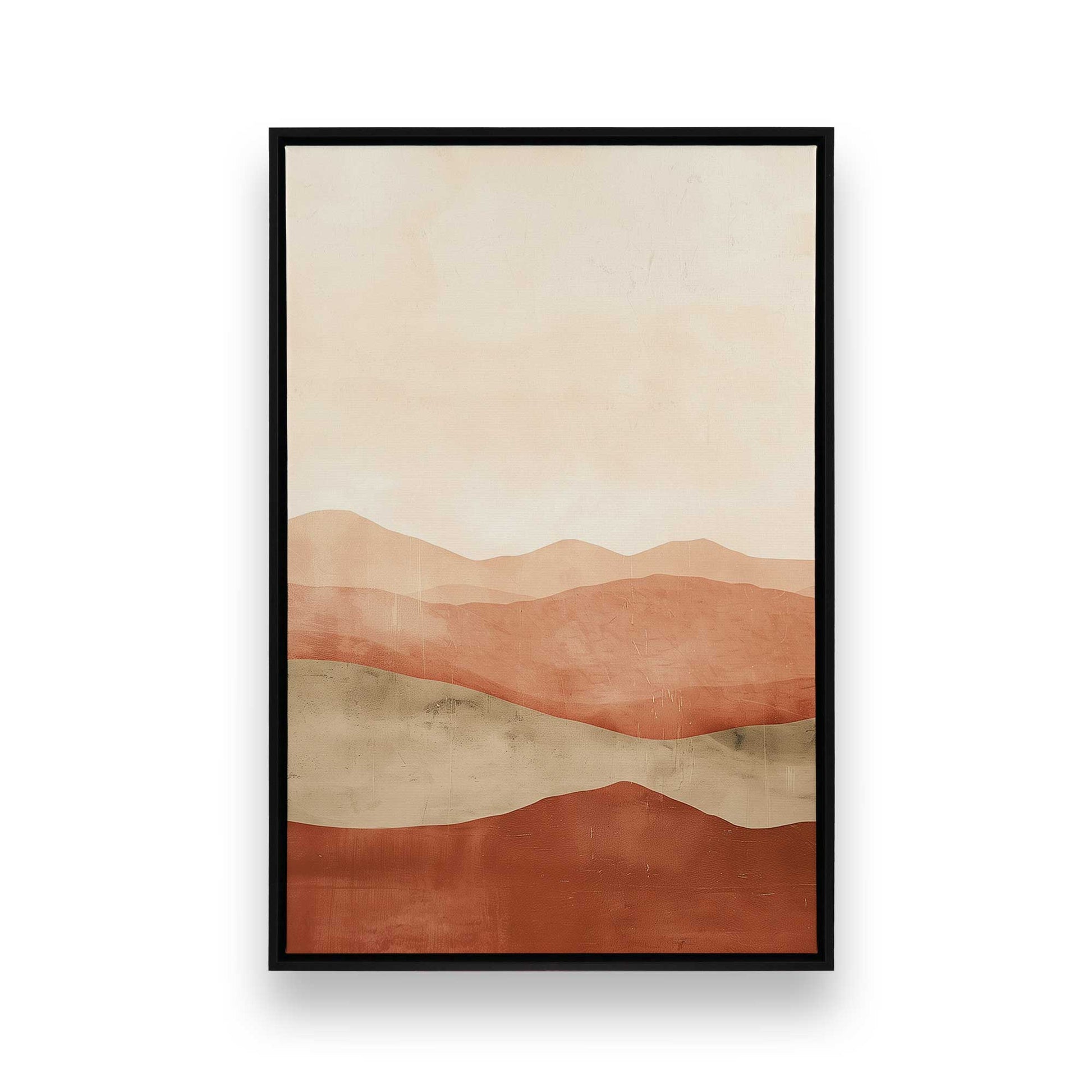 [Color:Satin Black], Picture of art in a Satin Black frame