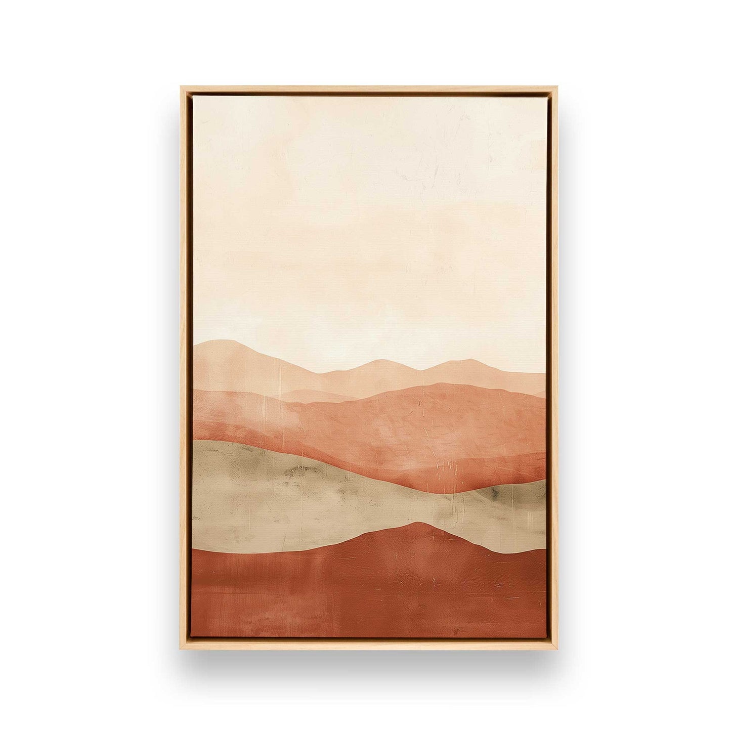 [Color:American Maple], Picture of art in a American Maple frame