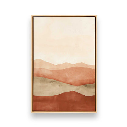 [Color:American Maple], Picture of art in a American Maple frame