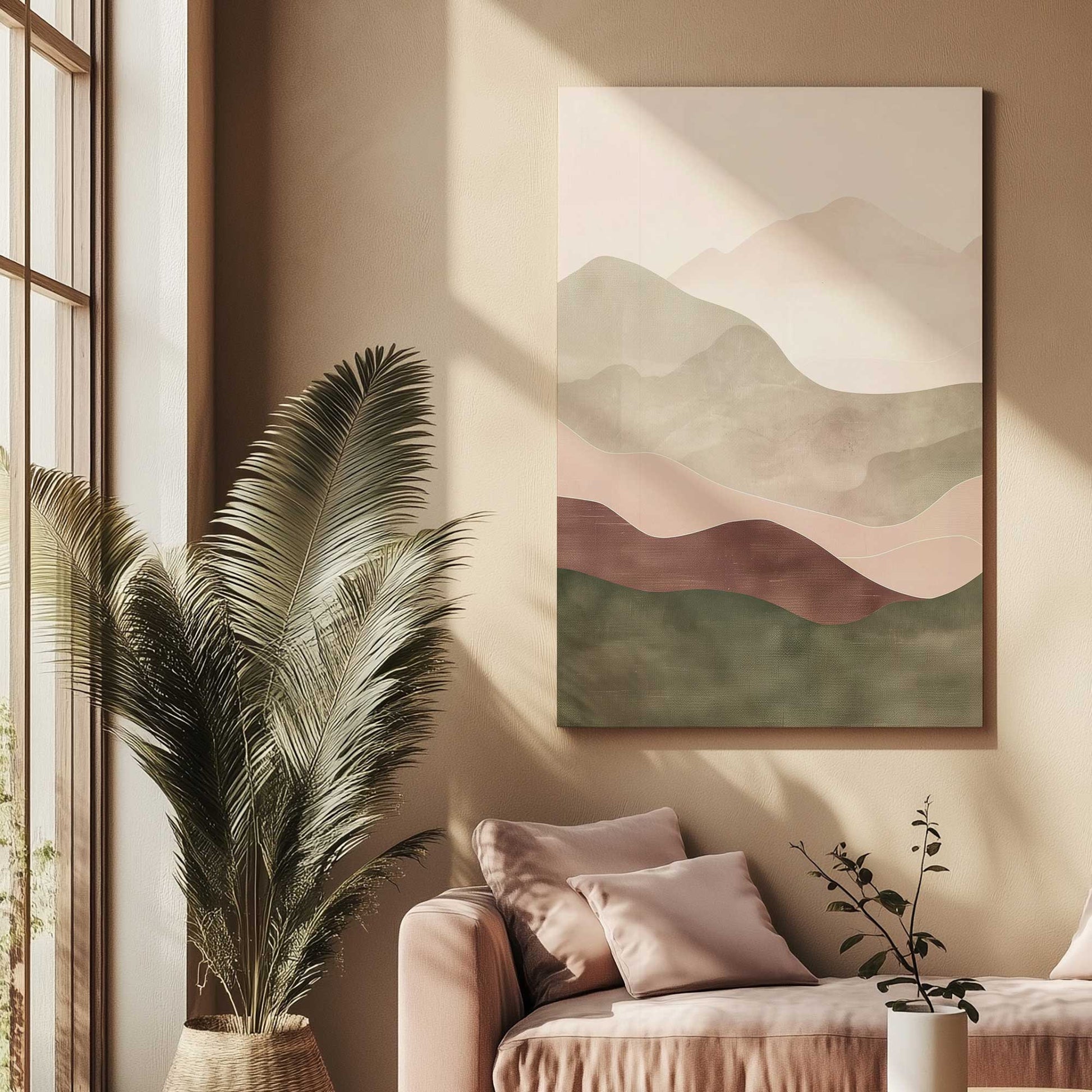 Picture of art in a room