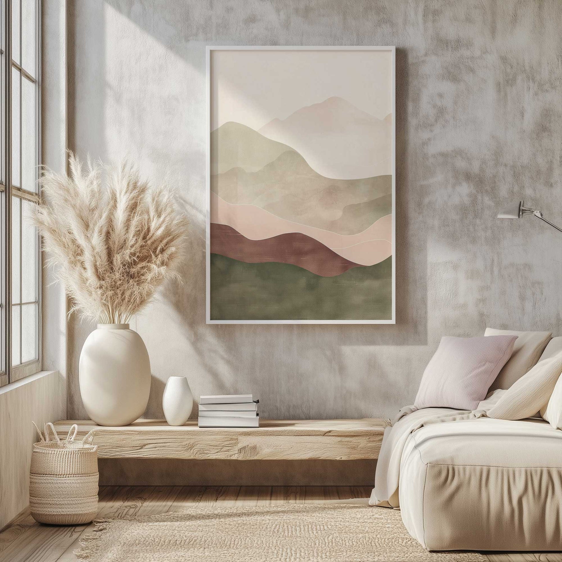 Picture of art in a room