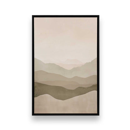 [Color:Satin Black], Picture of art in a Satin Black frame