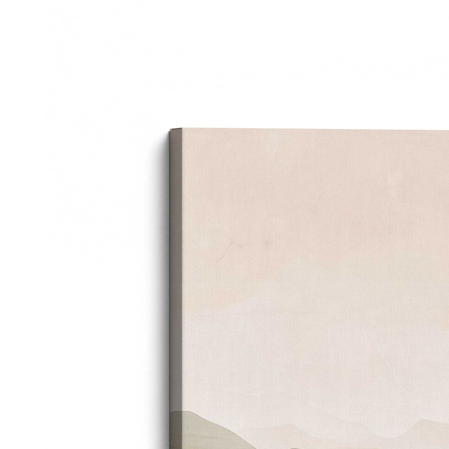 [Color:Stretched Canvas], Picture of the corner of the art