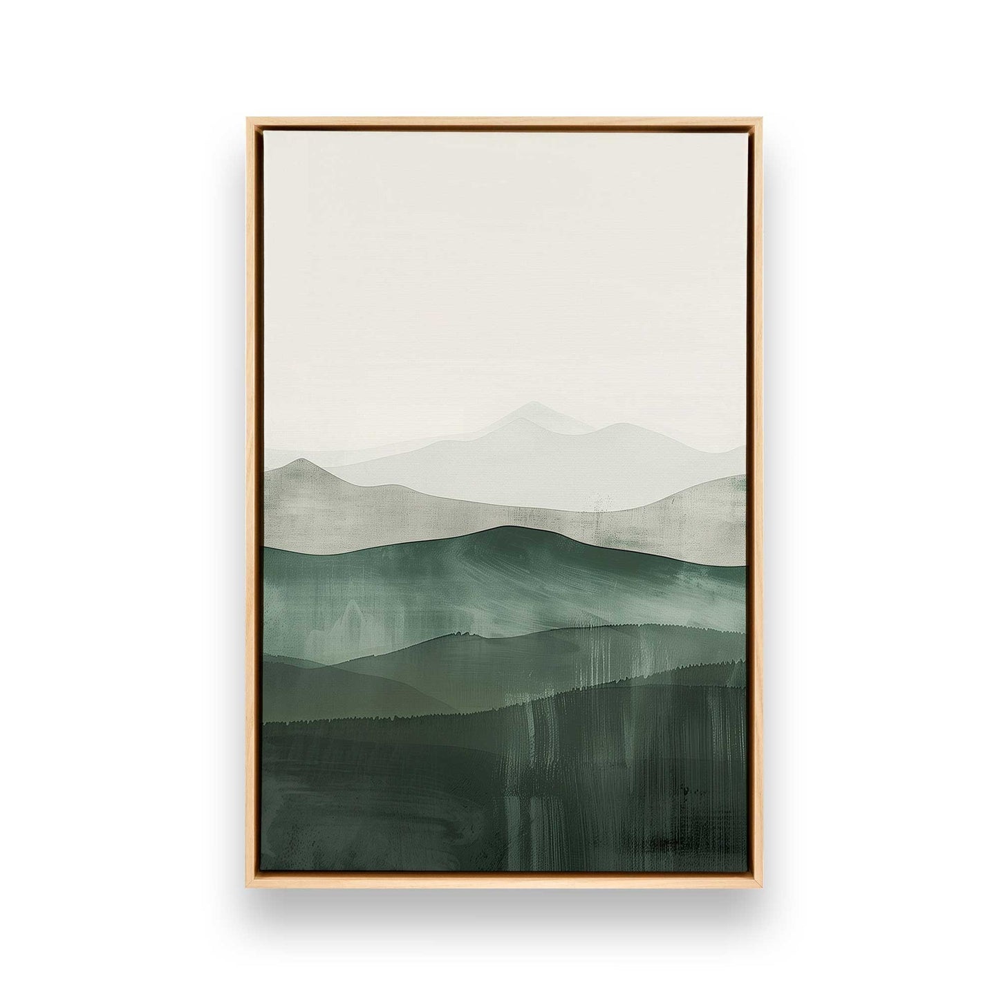 [Color:American Maple], Picture of art in a American Maple frame