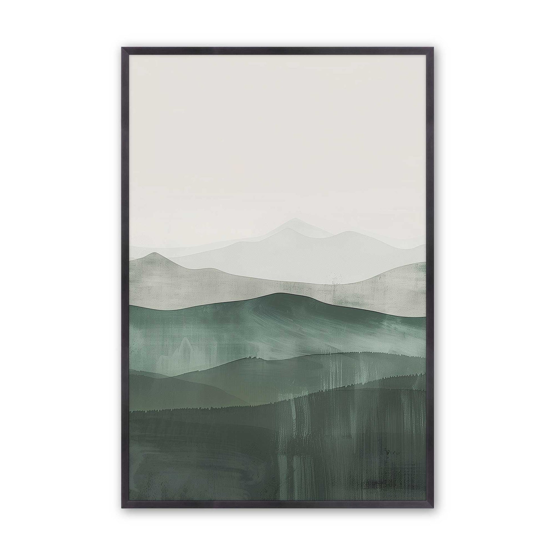 [Color:Weathered Zinc], Picture of art in a Weathered Zinc frame