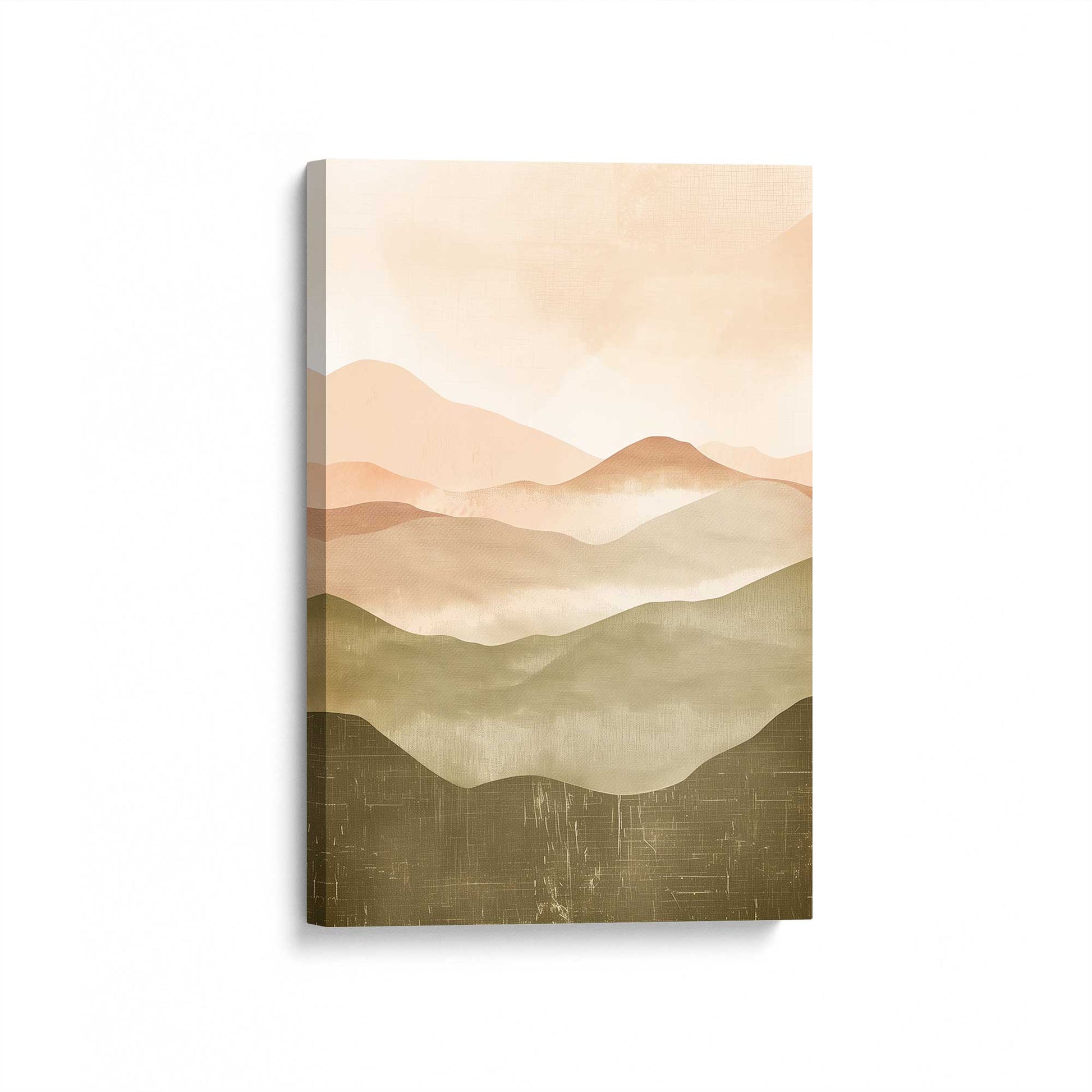 [Color:Stretched Canvas], Picture of art at an angle