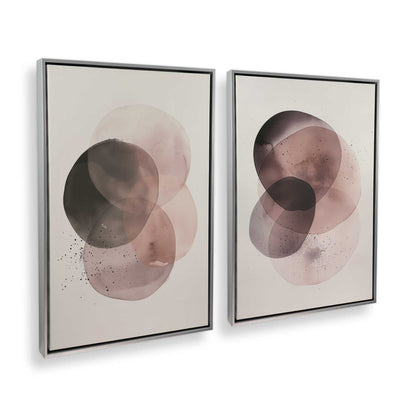 [Color:Polished Chrome], Picture of art in a Polished Chrome frame at an angle