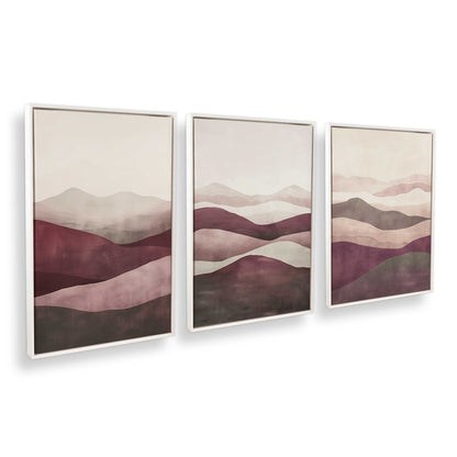 [Color:Opaque White], Picture of art in a White frame at an angle