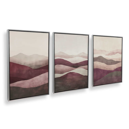 [Color:Polished Chrome], Picture of art in a Polished Chrome frame at an angle