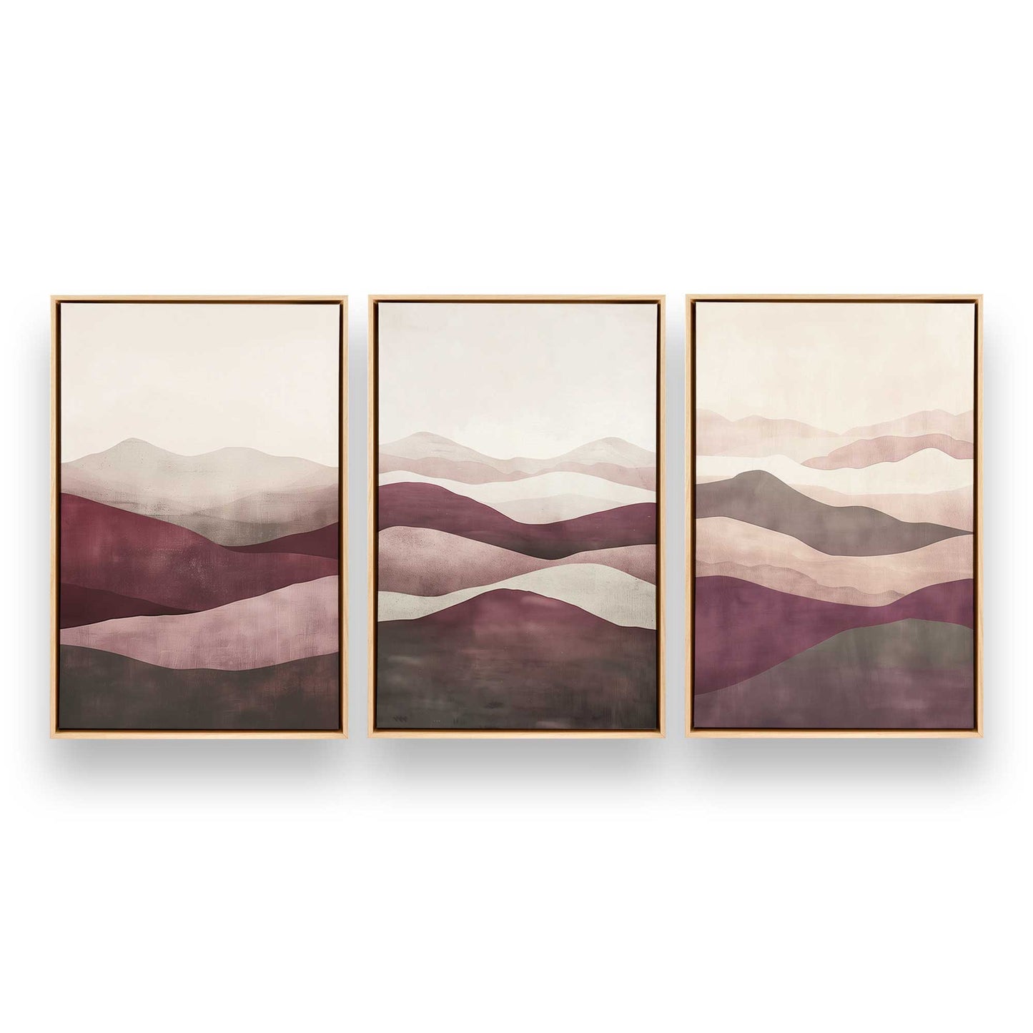 [Color:American Maple], Picture of art in a American Maple frame