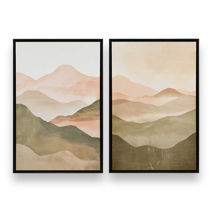 [Color:Satin Black], Picture of art in a Satin Black frame