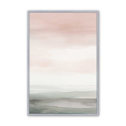 Pink Skies and Calm Seas Art Print, Set of 3