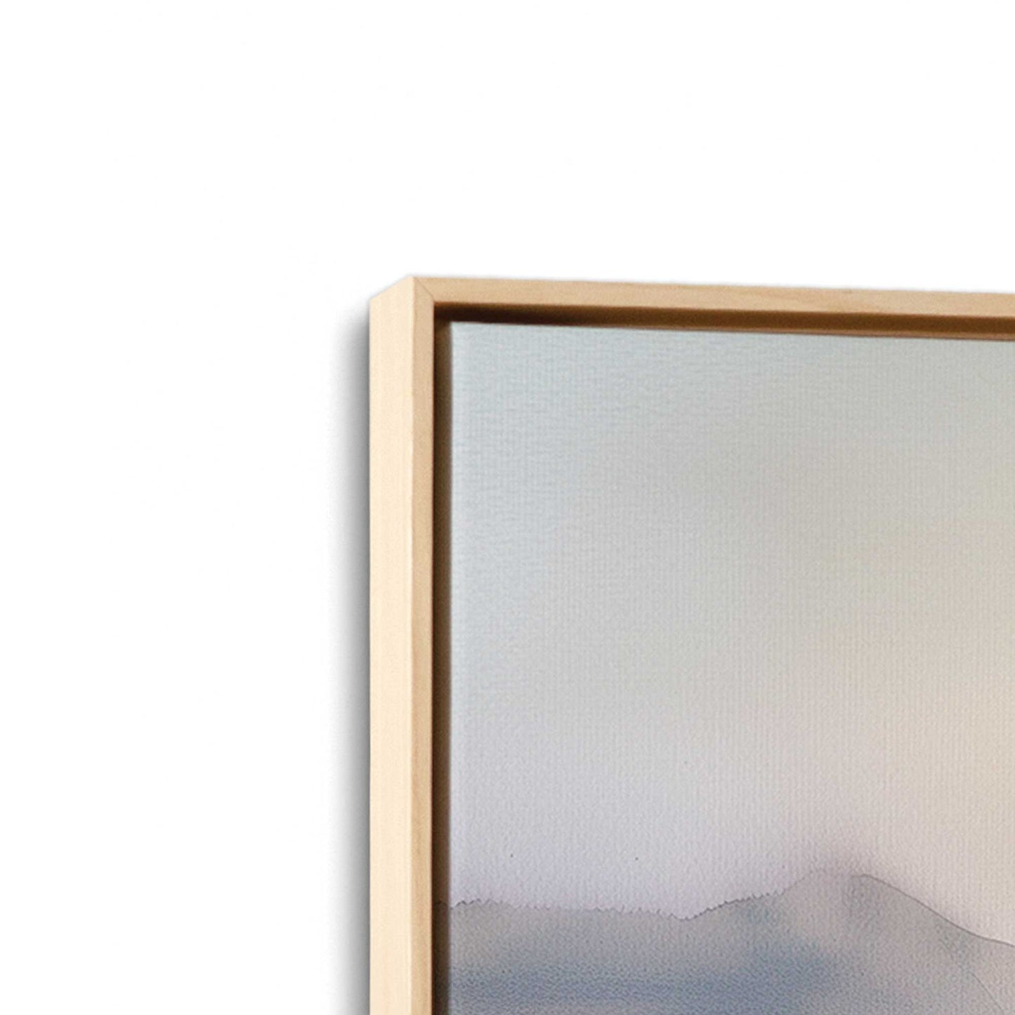 Misty Morning Lake Duo v2 Art Print, Set of 2