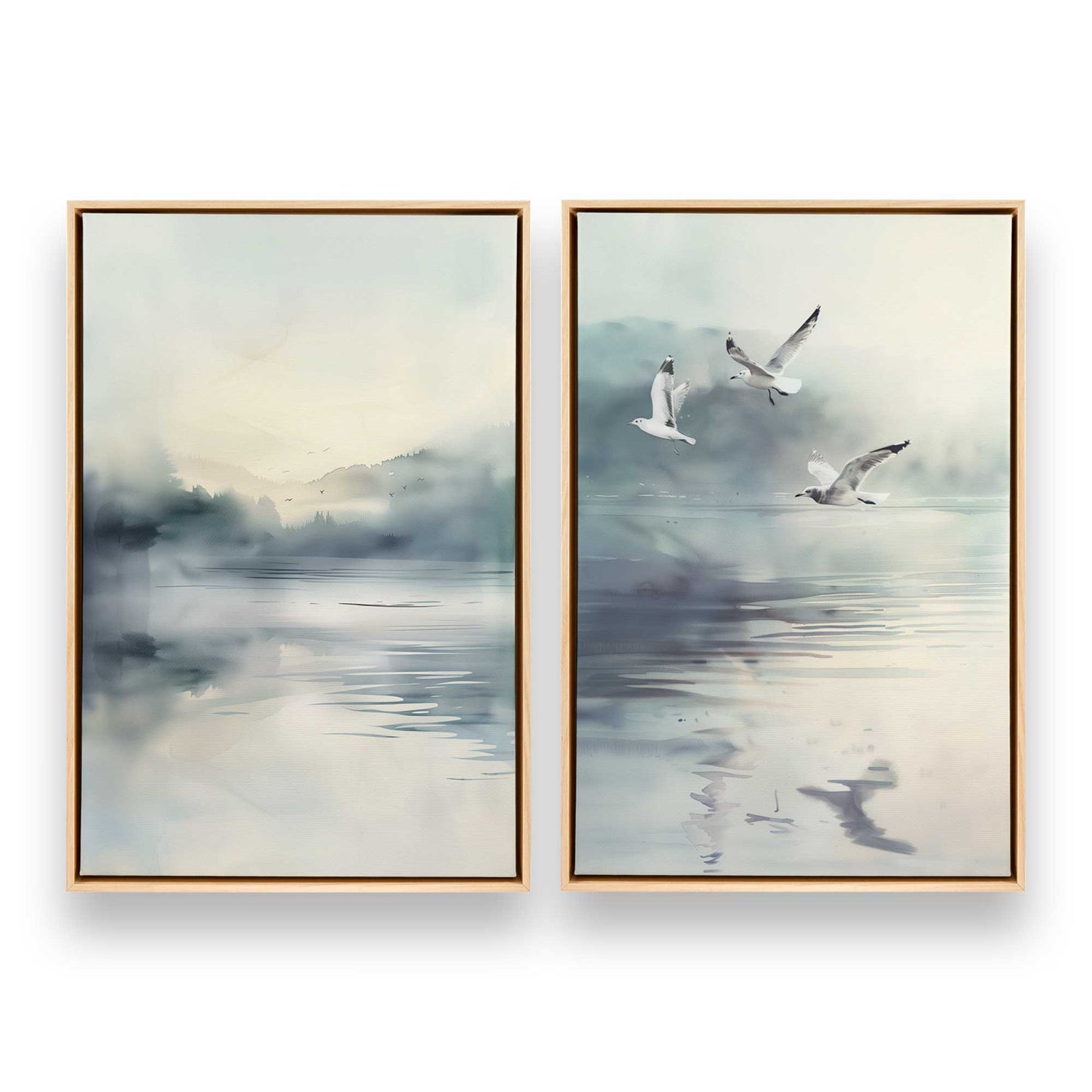 [Color:American Maple], Picture of art in a American Maple frame