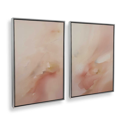 [Color:Polished Chrome], Picture of art in a Polished Chrome frame at an angle