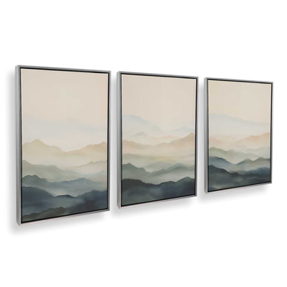 [Color:Polished Chrome], Picture of art in a Polished Chrome frame at an angle