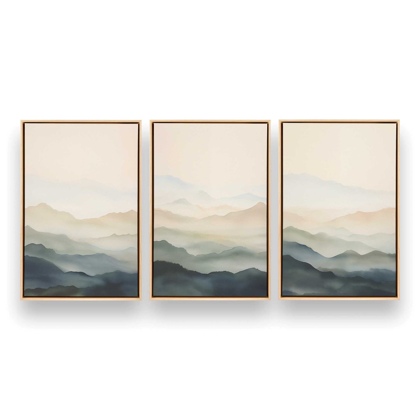 [Color:American Maple], Picture of art in a American Maple frame