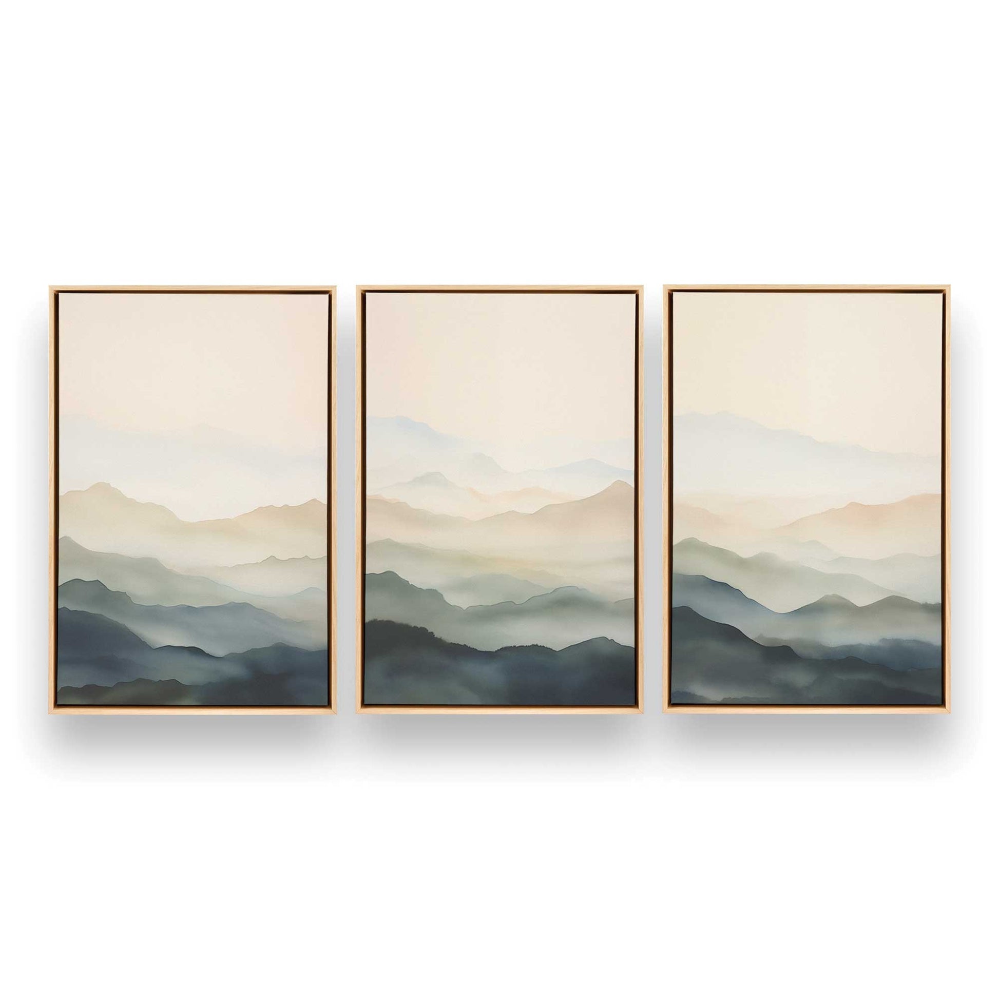 [Color:American Maple], Picture of art in a American Maple frame