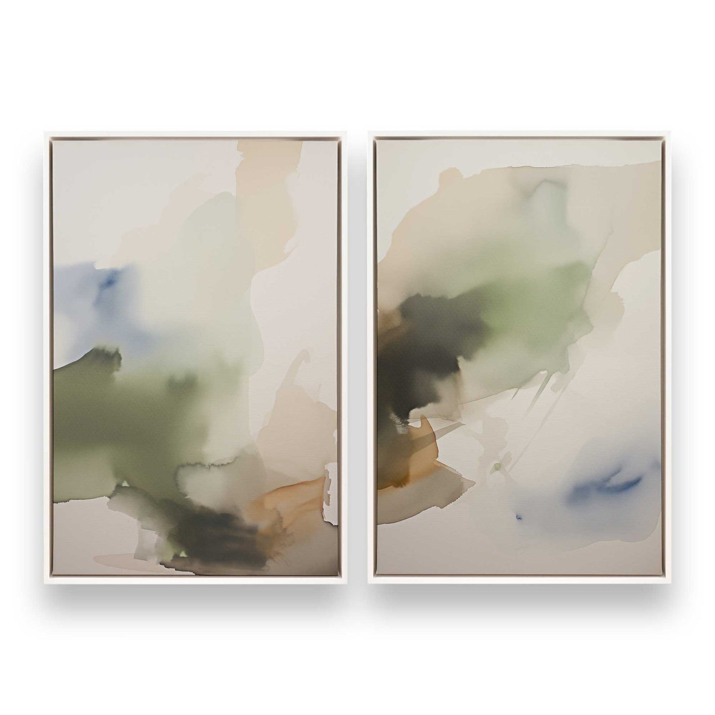 [Color:Opaque White], Picture of art in a White frame
