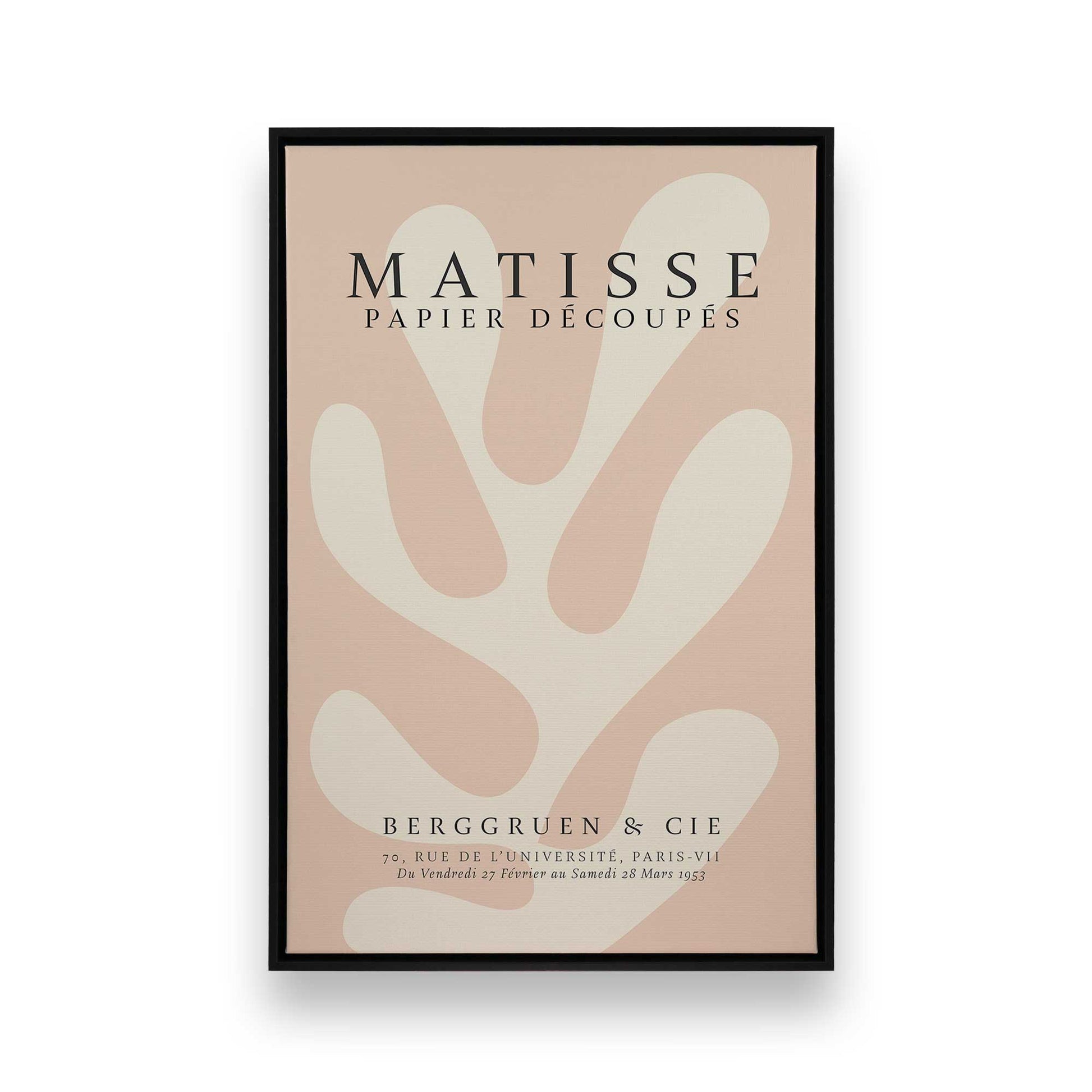 [Color:Satin Black], Picture of art in a Satin Black frame