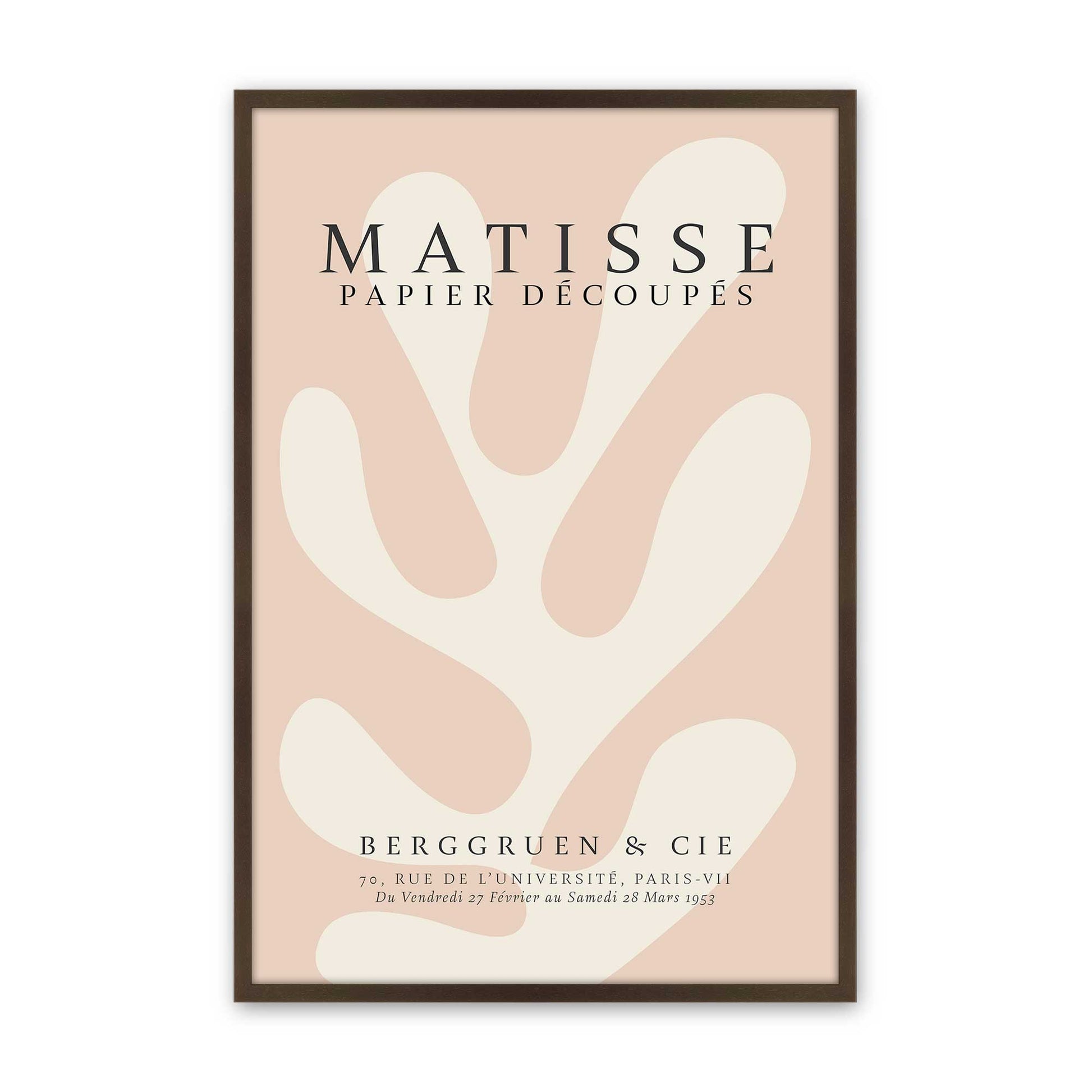 [Color:Brown], Picture of art in a Brown frame