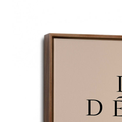 [Color:Walnut], Picture of art in a Walnut frame at an angle