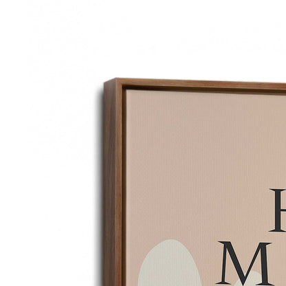 [Color:Walnut], Picture of art in a Walnut frame at an angle