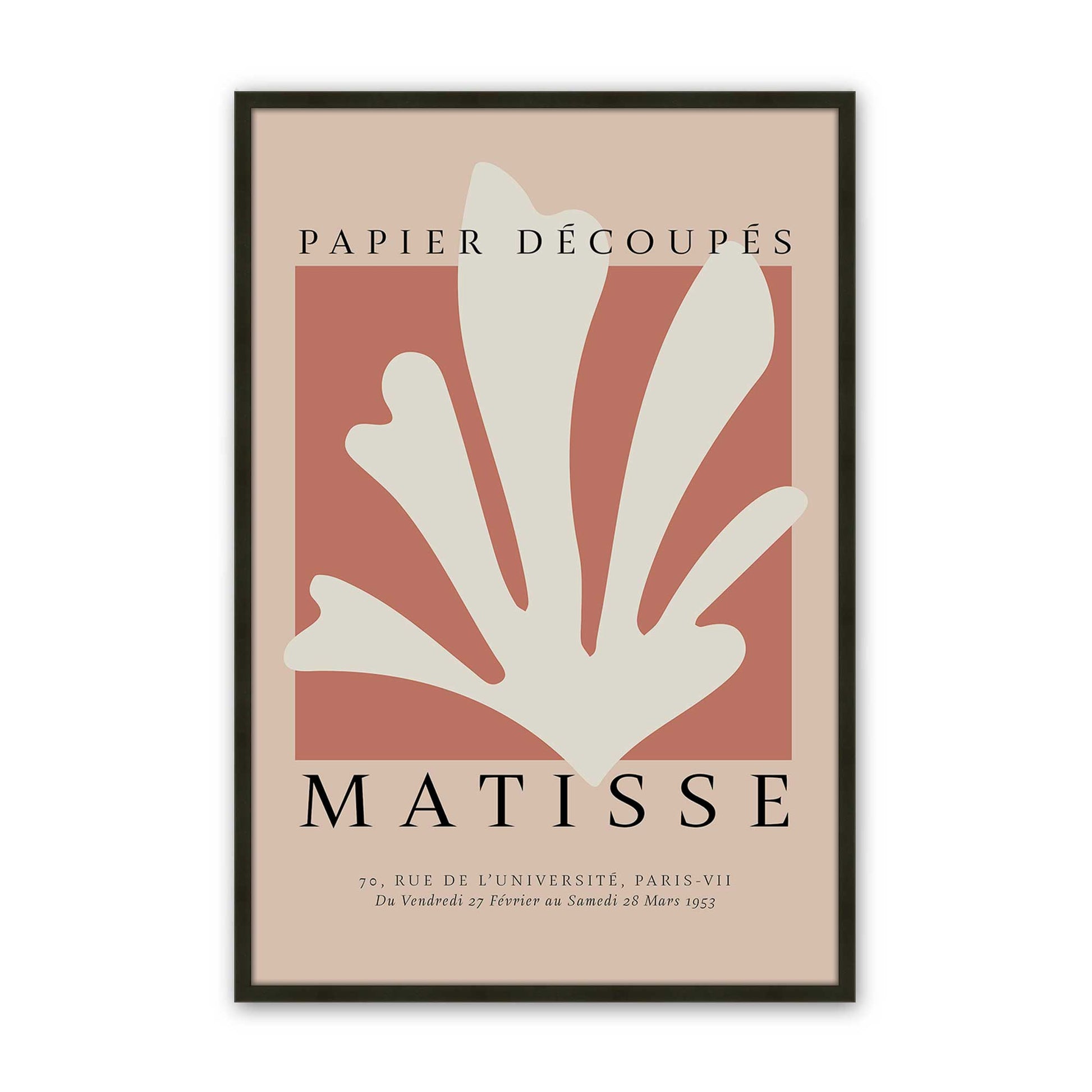 [Color:Satin Black], Picture of art in a Satin Black frame