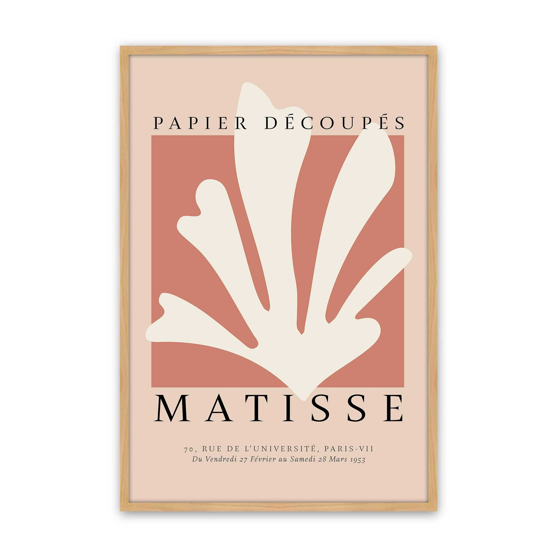 [Color:American Maple], Picture of art in a American Maple frame