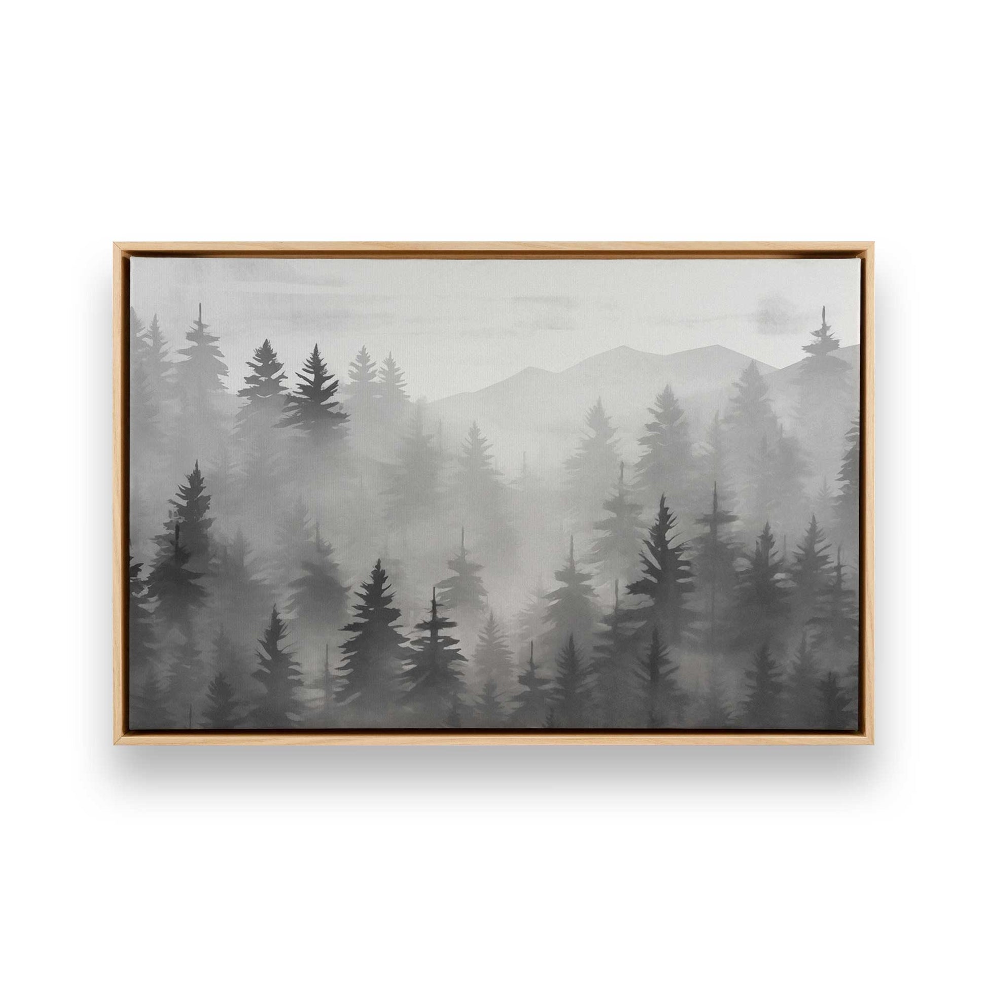 [Color:American Maple], Picture of art in a American Maple frame